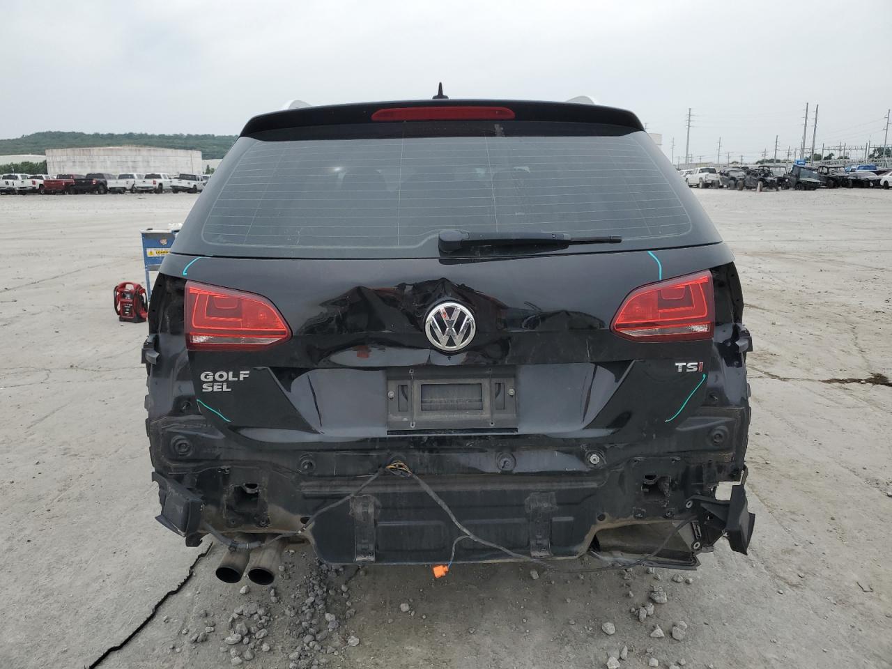 2016 Volkswagen Golf Sportwagen S VIN: 3VWC17AU4GM502258 Lot: 60370625