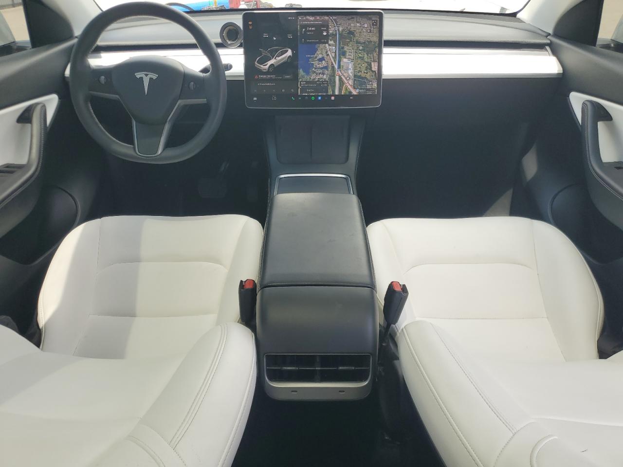 2021 Tesla Model Y VIN: 5YJYGDED3MF123400 Lot: 61271335