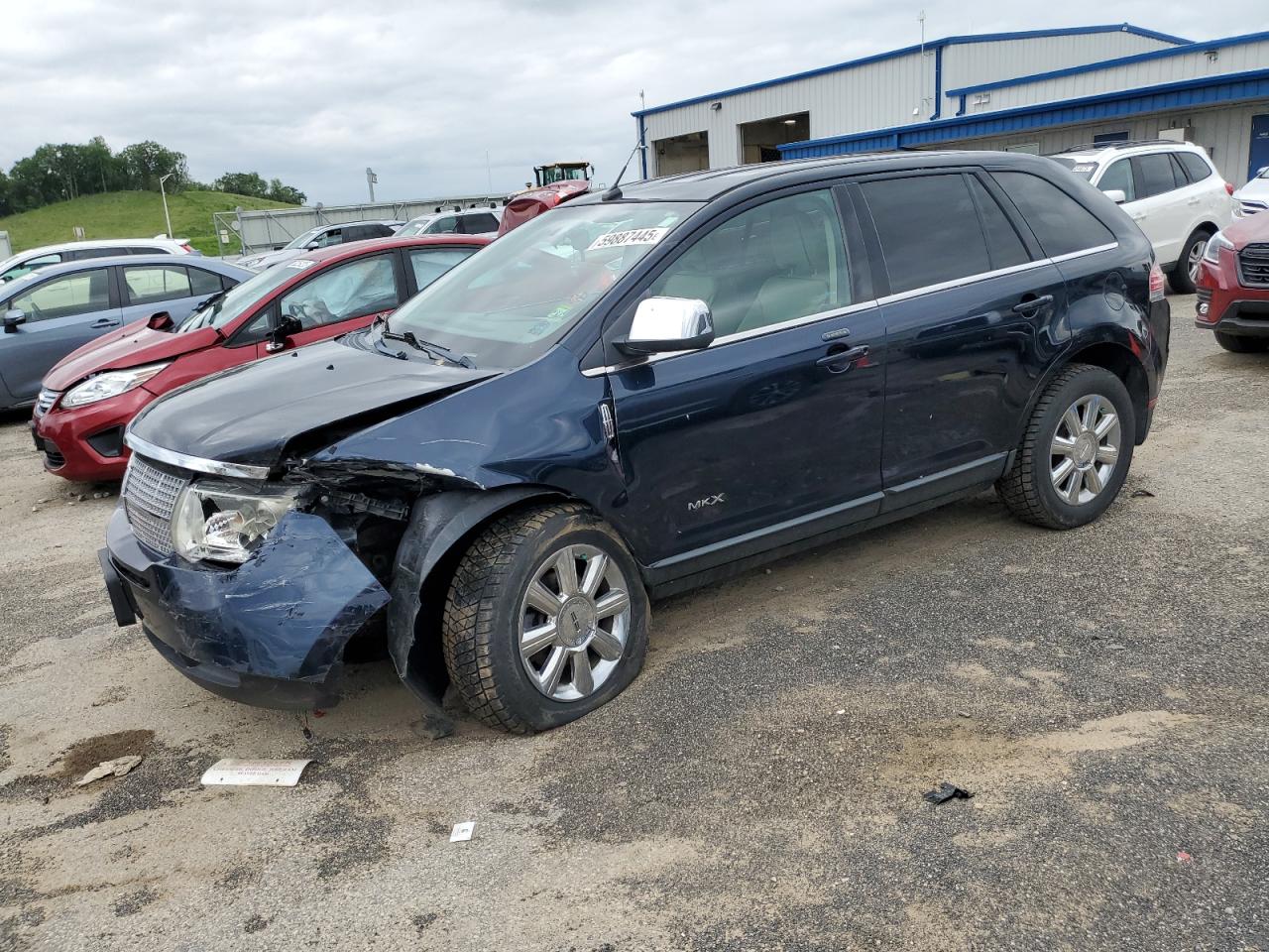 2008 Lincoln Mkx zu verkaufen in Mcfarland, WI - Front End