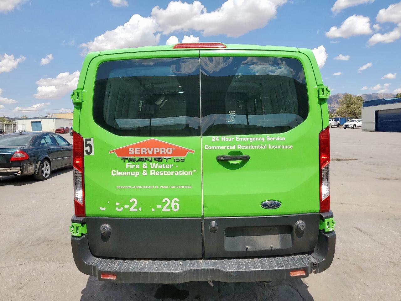 2019 Ford Transit T-150 VIN: 1FTYE9ZM8KKA75731 Lot: 63034325