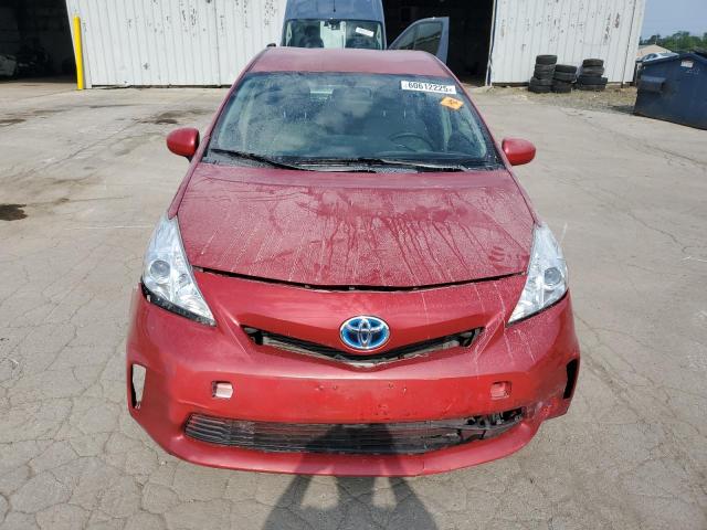 Crossovers TOYOTA PRIUS 2014 Czerwony