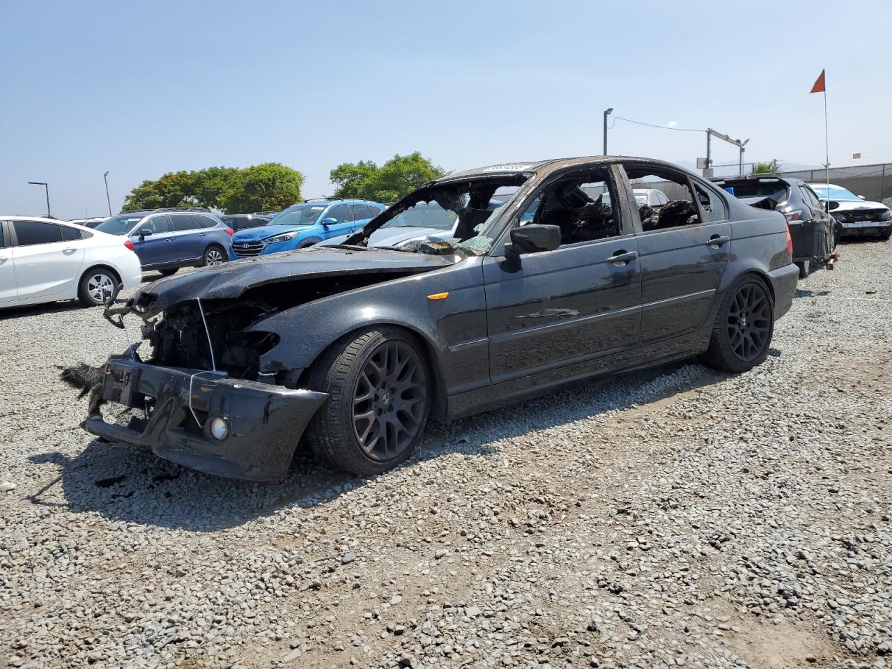 2004 Bmw 325 I за продажба в San Diego, CA - Burn