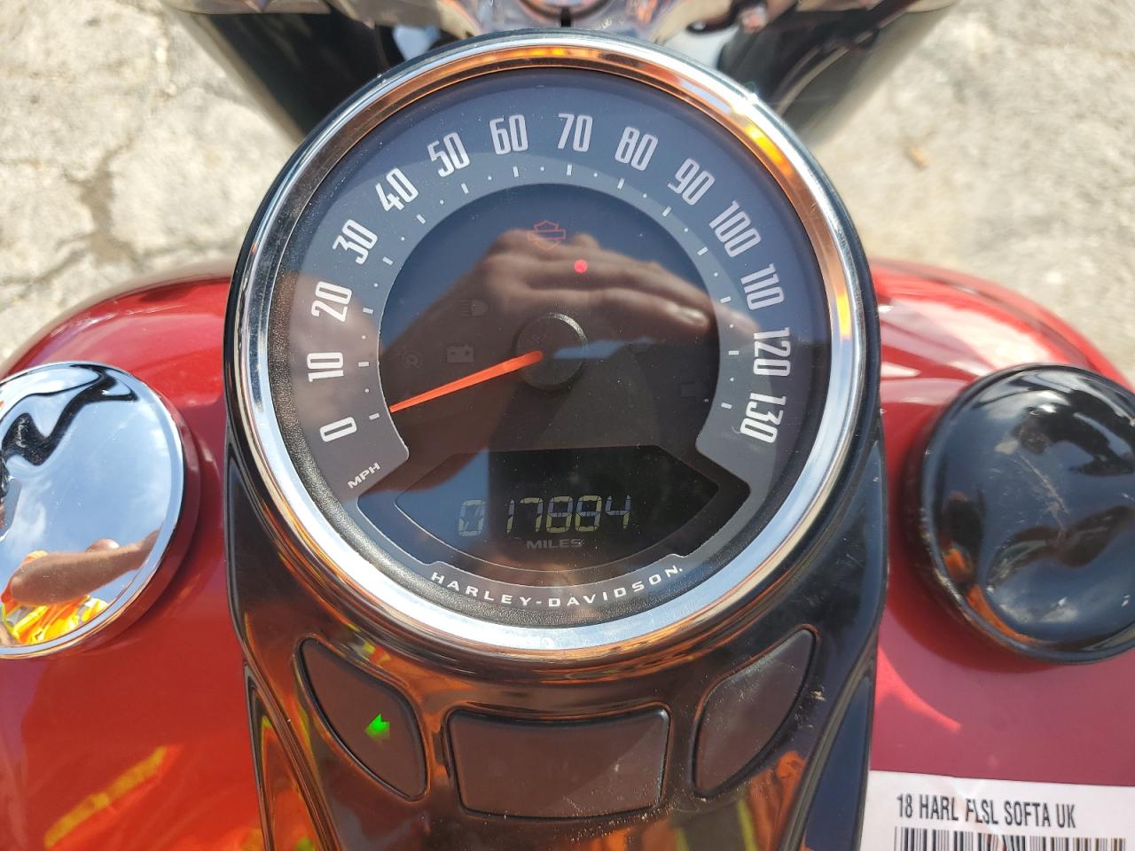 2018 Harley-Davidson Flsl Softail Slim VIN: 1HD1YDJ15JC084830 Lot: 60443695