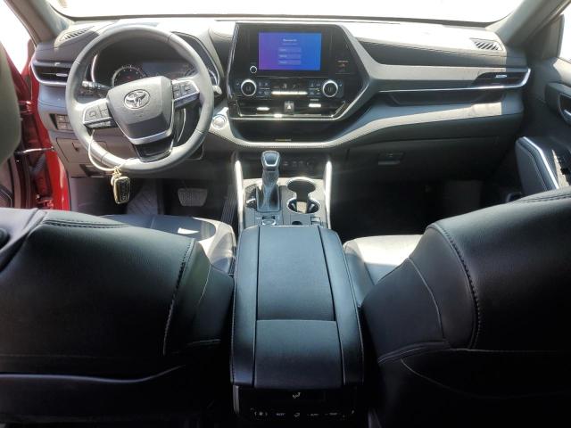  TOYOTA HIGHLANDER 2023 Czerwony
