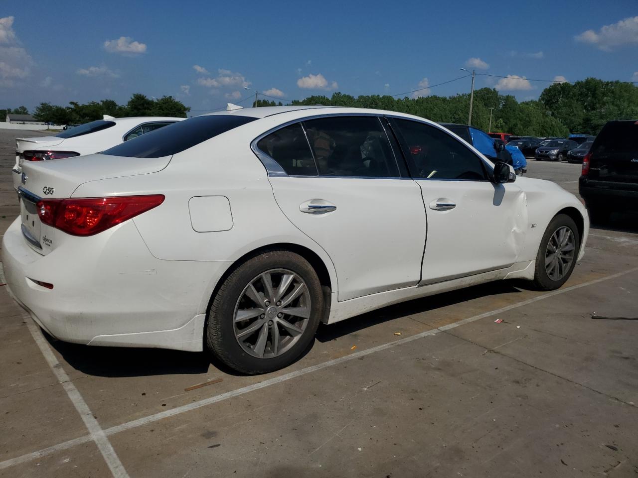 INFINITI Q50 2014 VIN JN1BV7AR4EM689690 zdjęcie 3