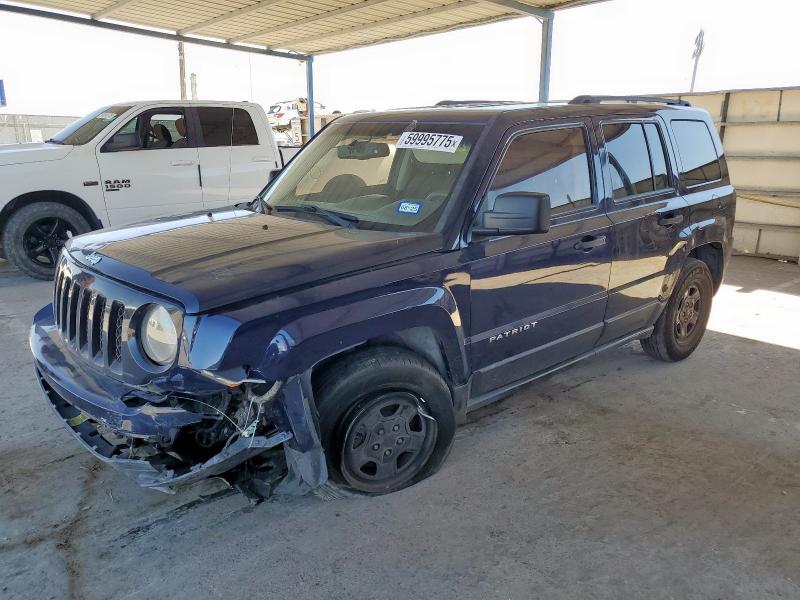  JEEP PATRIOT 2016 Granatowy