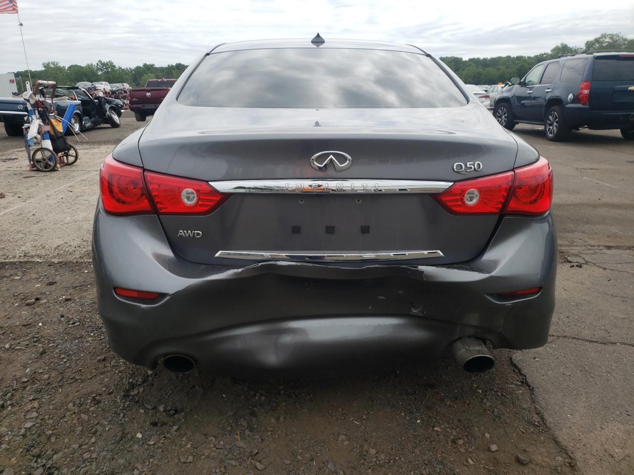 2016 Infiniti Q50 Base VIN: JN1CV7AR8GM250564 Lot: 63825475