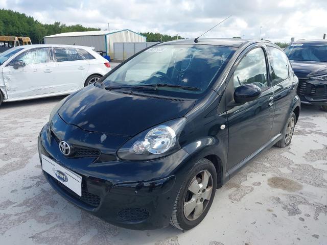 2010 TOYOTA AYGO BLACK VVT-I  for sale at Copart ST HELENS