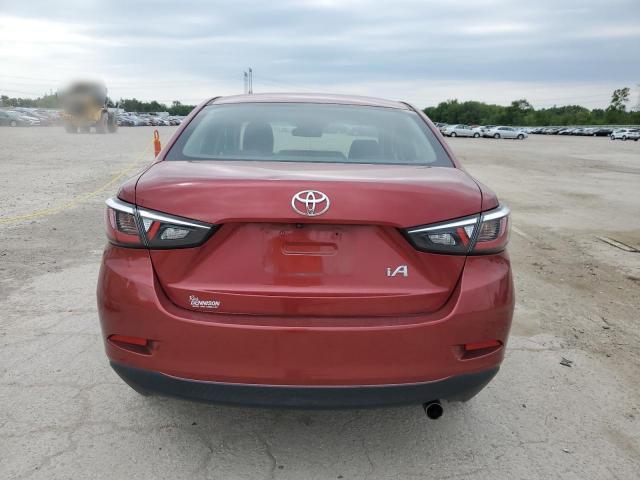  TOYOTA YARIS 2017 Czerwony