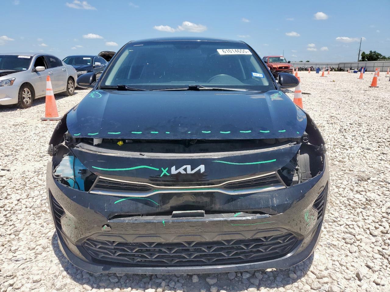 2022 Kia Rio Lx VIN: 3KPA24AD0NE462774 Lot: 61014655