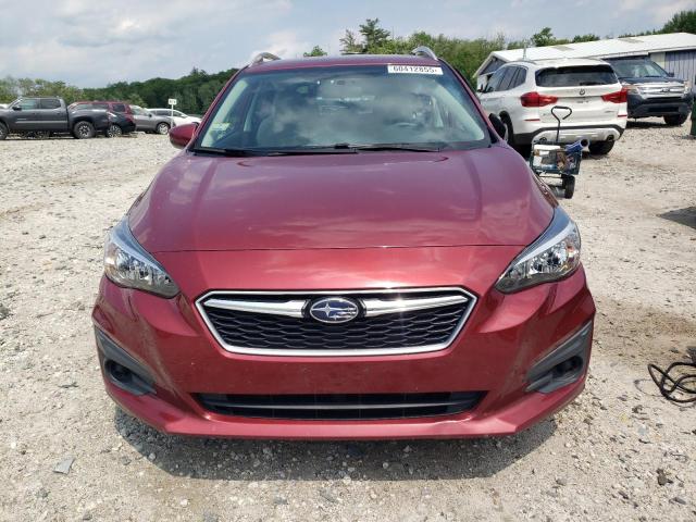  SUBARU IMPREZA 2017 Красный