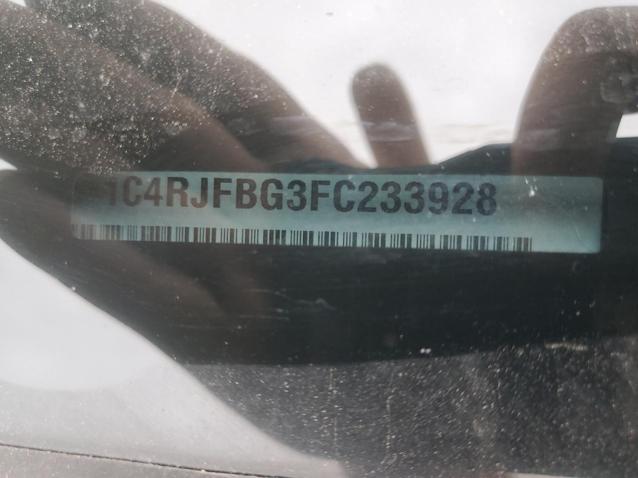 JEEP GRAND CHER 2015 VIN 1C4RJFBG3FC233928 zdjęcie 13