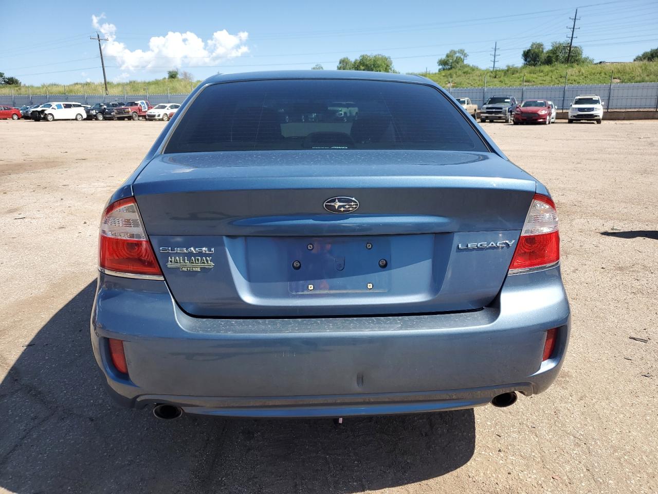 SUBARU LEGACY 2009 VIN 4S3BL616897219704 фото 6