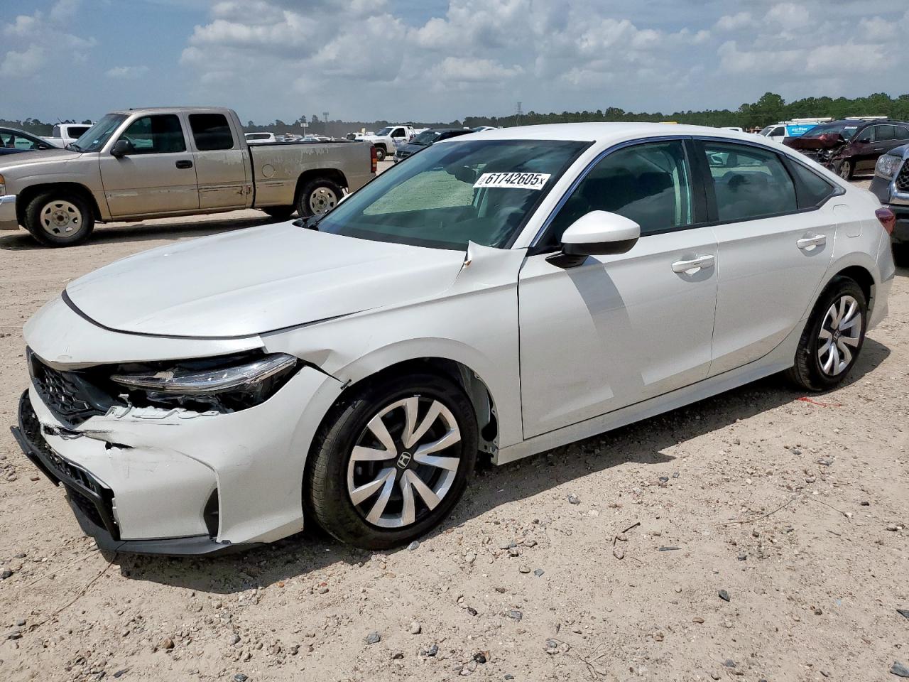 2025 Honda Civic Lx იყიდება Houston-ში, TX - Front End