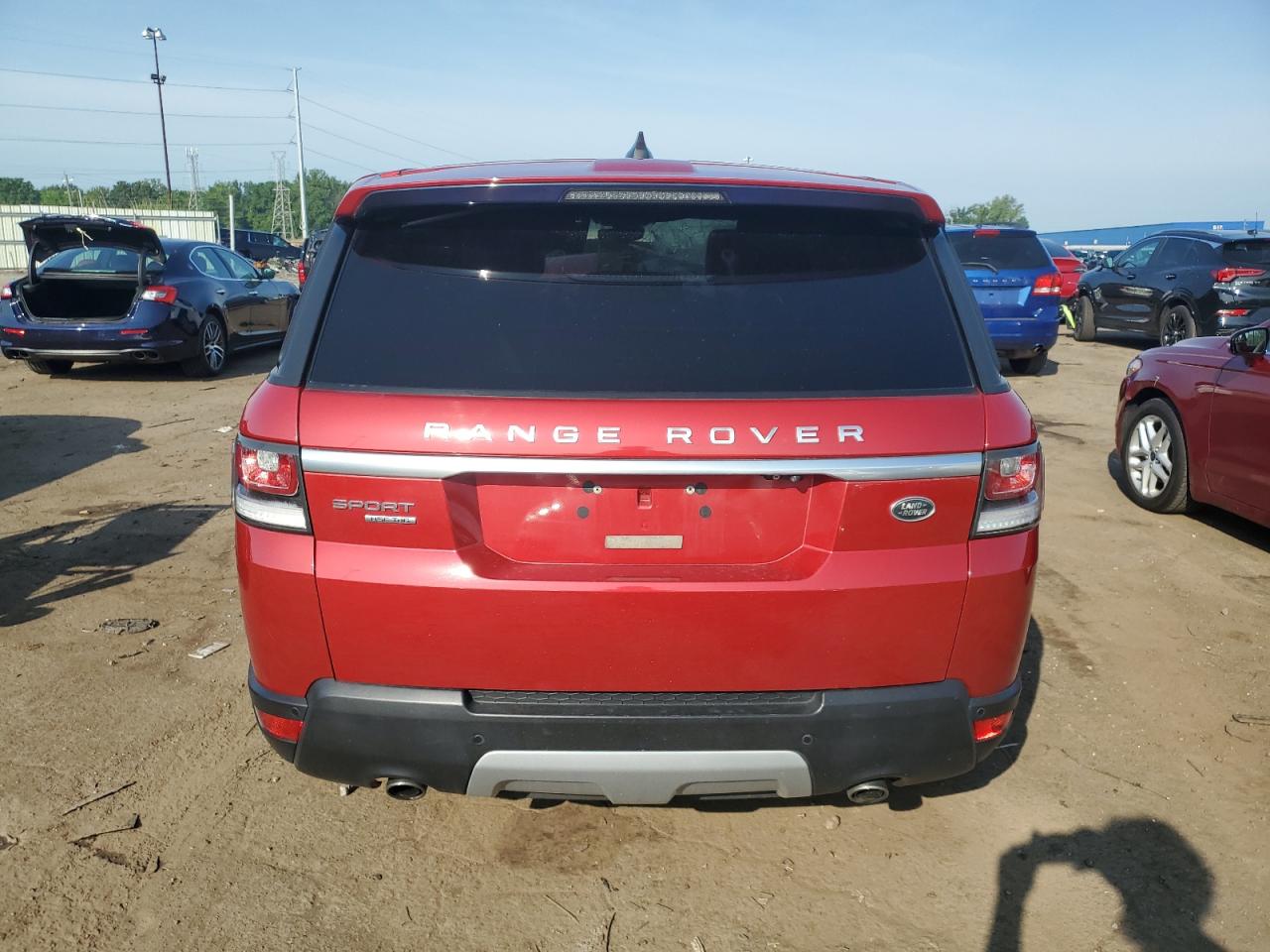 2017 Land Rover Range Rover Sport Hse VIN: SALWR2FK8HA142504 Lot: 61456045