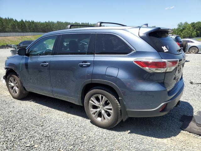 Parquets TOYOTA HIGHLANDER 2014 Granatowy