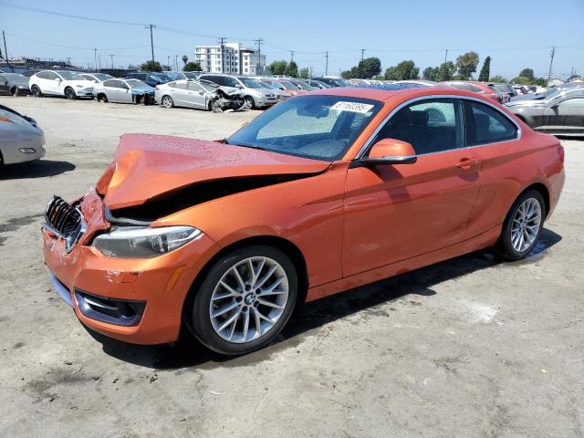  BMW 2 SERIES 2016 Оранжевый