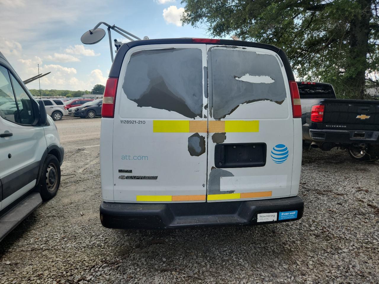 CHEVROLET EXPRESS 2010 VIN 1GCZGFBA4A1153987 zdjęcie 6