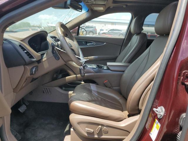  LINCOLN MKX 2017 Бургунди