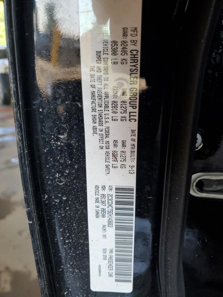 2014 Dodge Charger R/T VIN: 2C3CDXCT5EH143663 Lot: 62120395