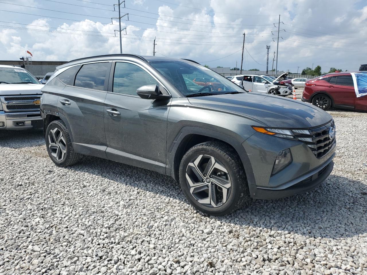 2022 Hyundai Tucson Sel VIN: 5NMJFCAE4NH097998 Lot: 61901635