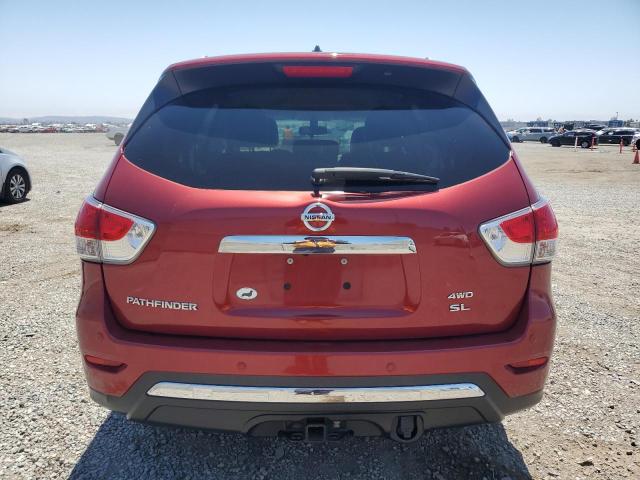  NISSAN PATHFINDER 2015 Red