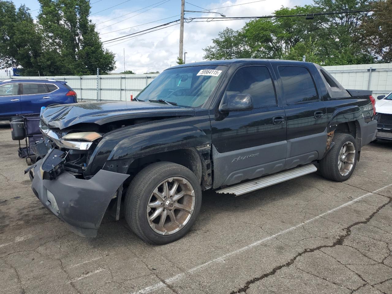 2003 Chevrolet Avalanche K1500 на продаже в Moraine, OH - Front End