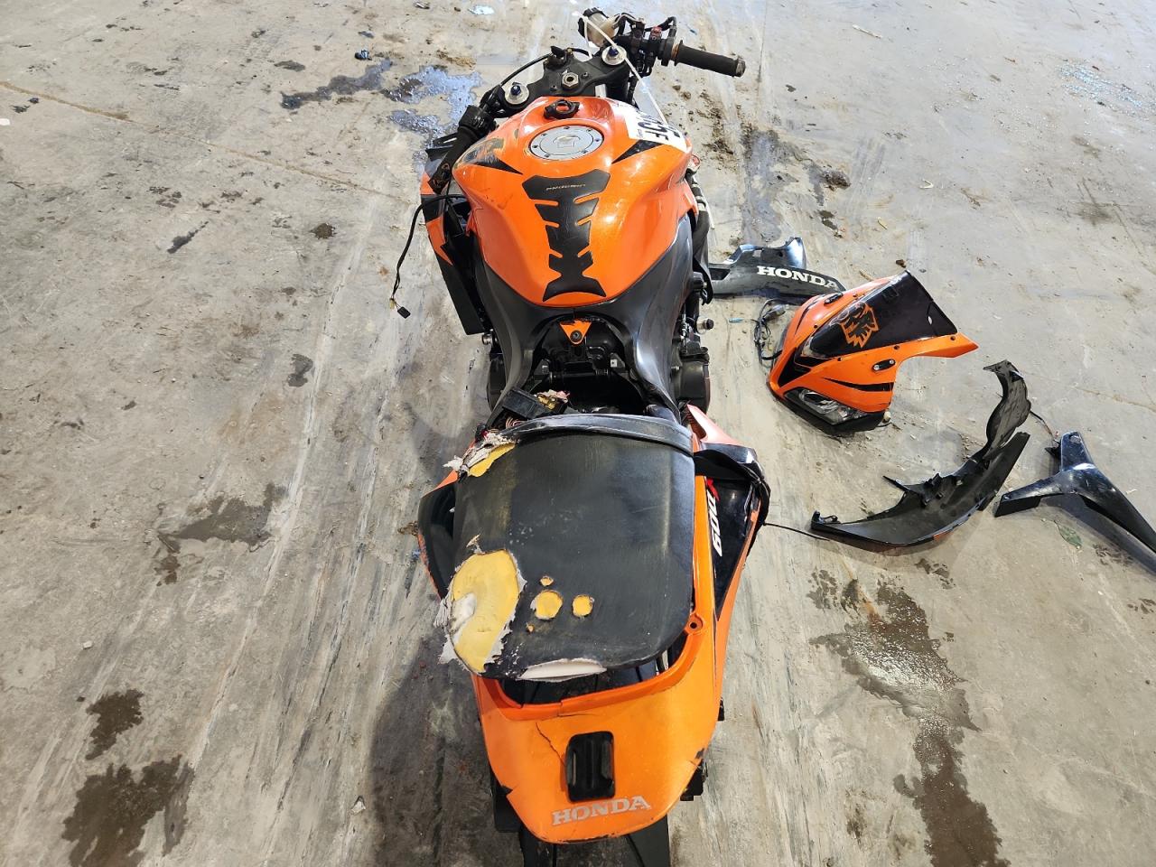 2008 Honda Cbr600 Rr VIN: JH2PC40008M100883 Lot: 66087515