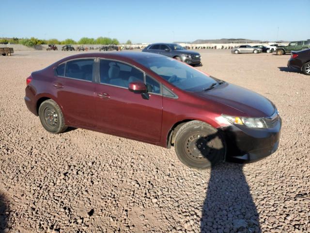  HONDA CIVIC 2012 Burgundy