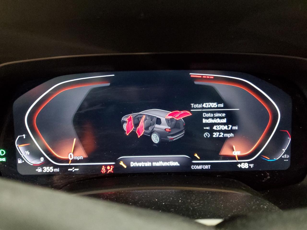 2019 BMW X7 xDrive40I VIN: 5UXCW2C51KL087759 Lot: 60966235