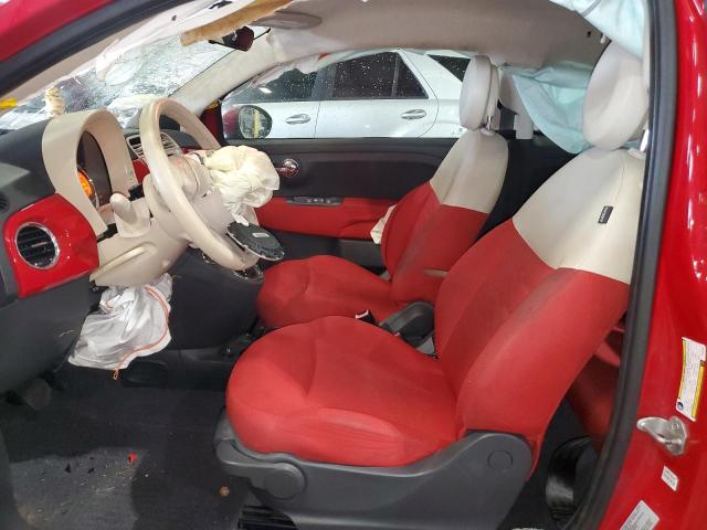  FIAT 500 2015 Czerwony
