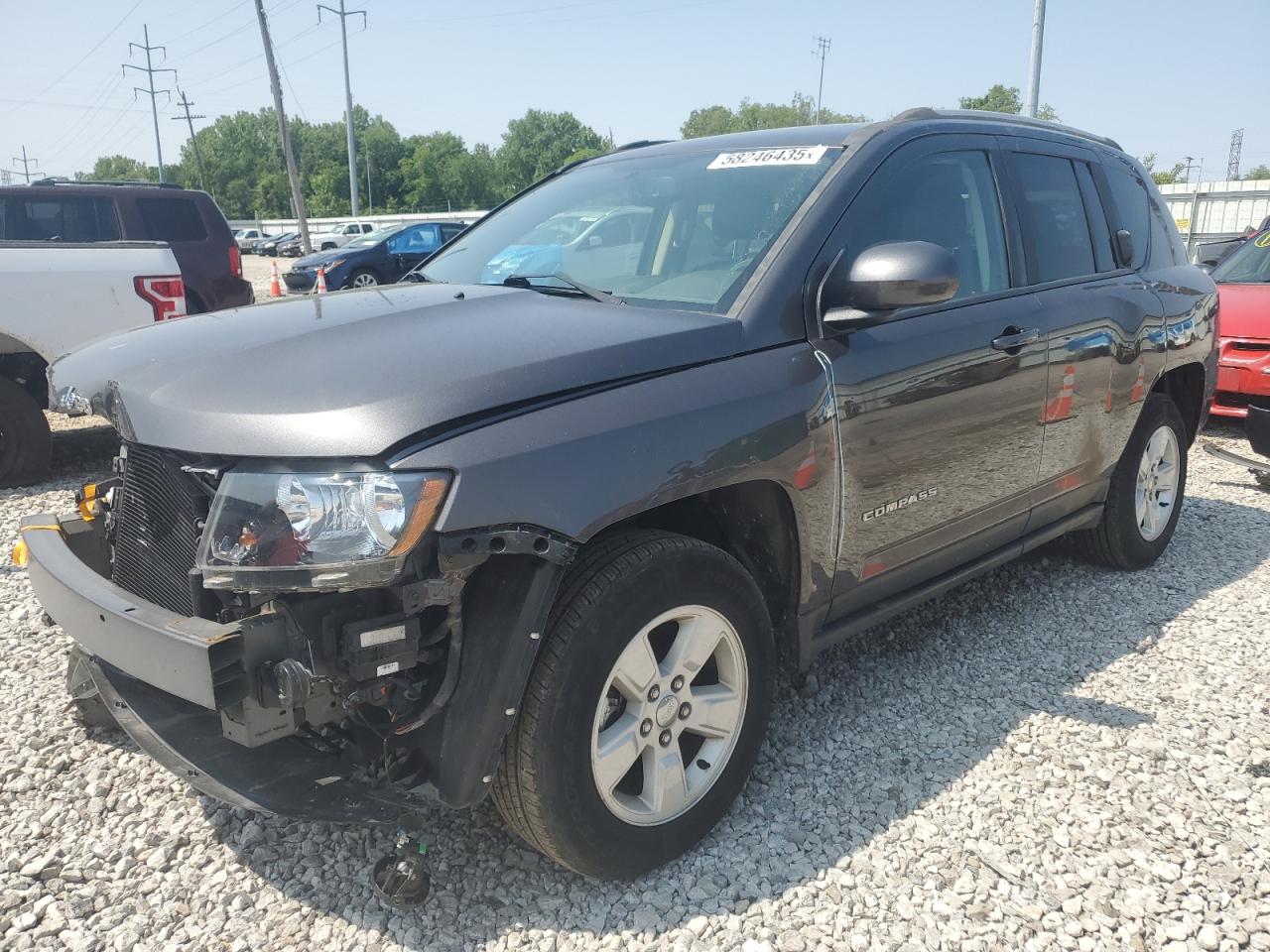 2017 Jeep Compass Latitude zu verkaufen in Columbus, OH - Front End