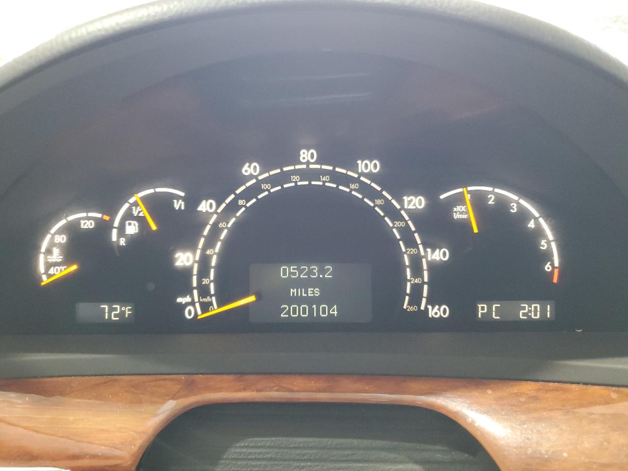 2005 Mercedes-Benz S 430 4Matic VIN: 4961528.V1N:WDBNG Lot: 62393305