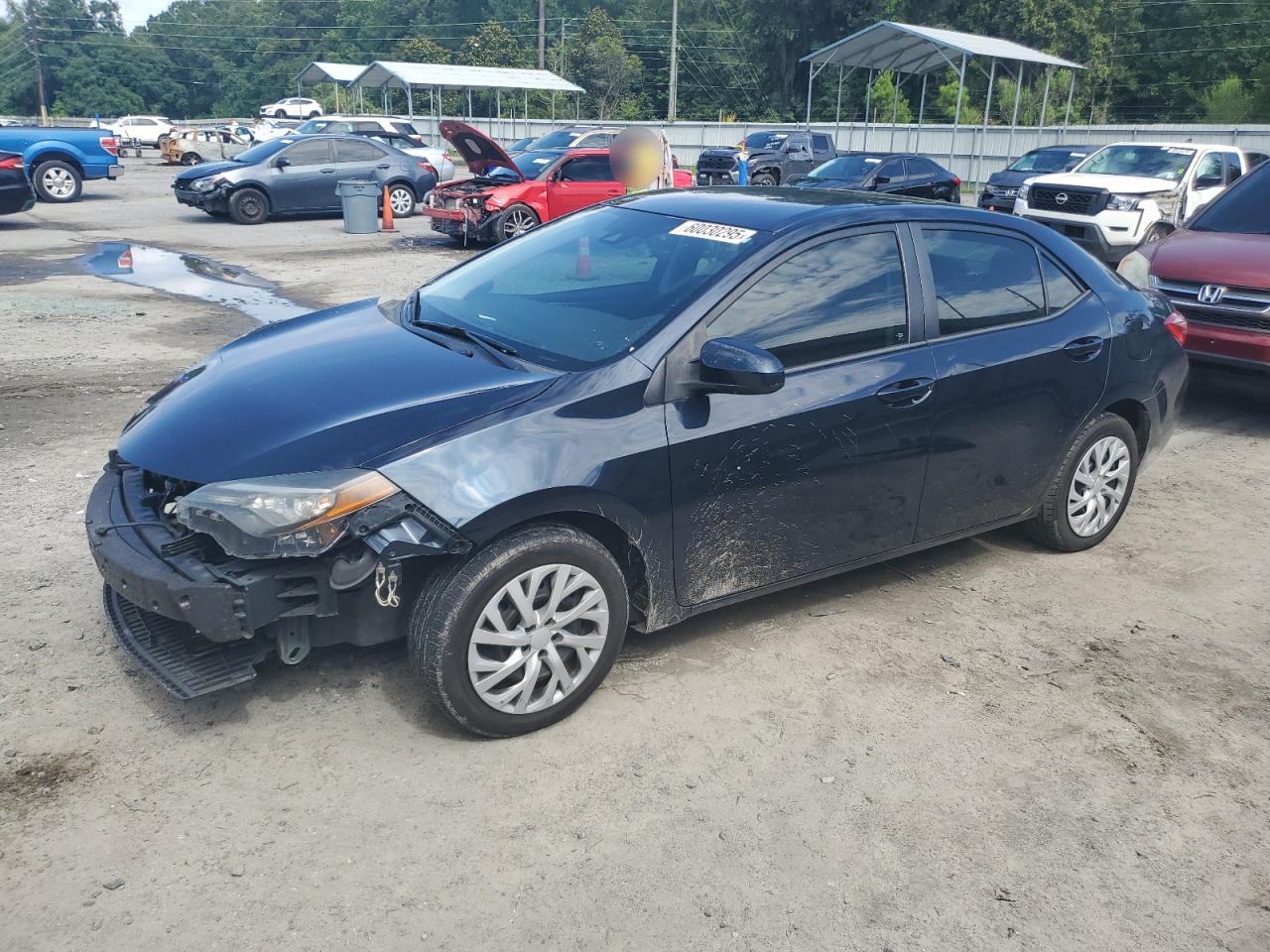 2017 Toyota Corolla L للبيع في Savannah، GA - Front End