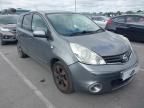 2012 NISSAN NOTE N-TEC for sale at Copart CHESTER