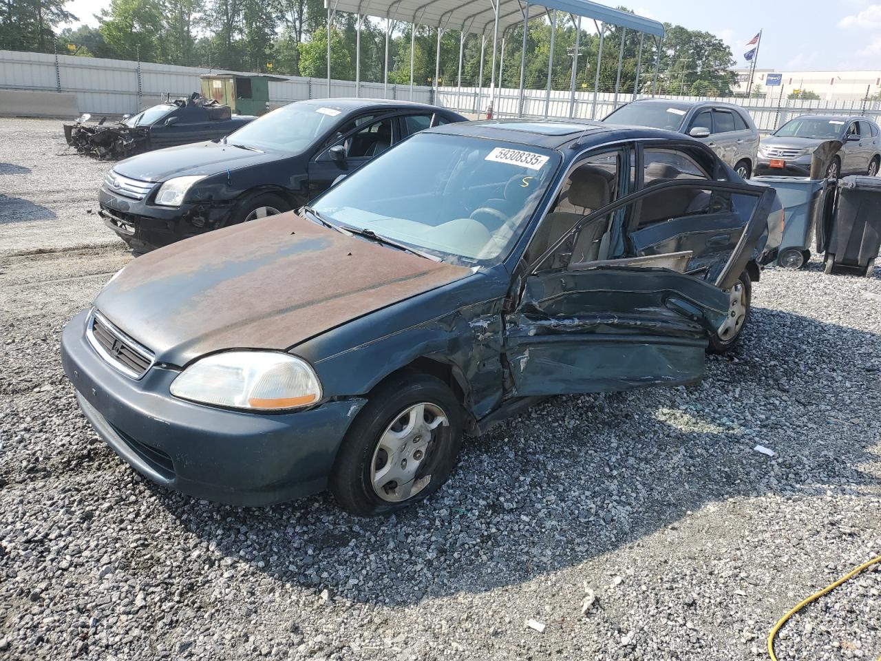1998 Honda Civic Ex for Sale in Spartanburg, SC - Side