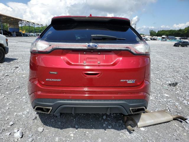  FORD EDGE 2016 Czerwony