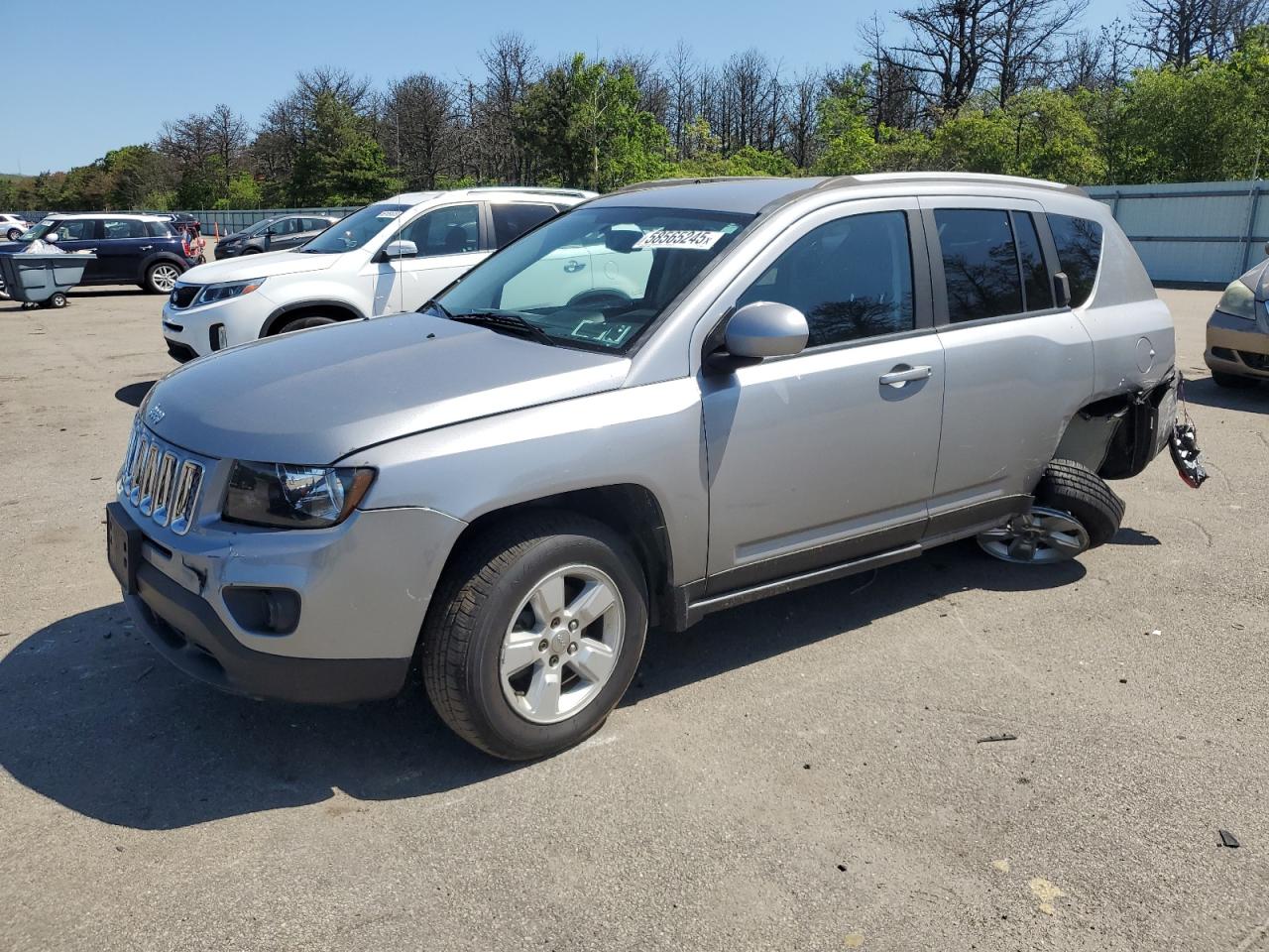 2017 Jeep Compass Latitude na sprzedaż w Brookhaven, NY - Rear End
