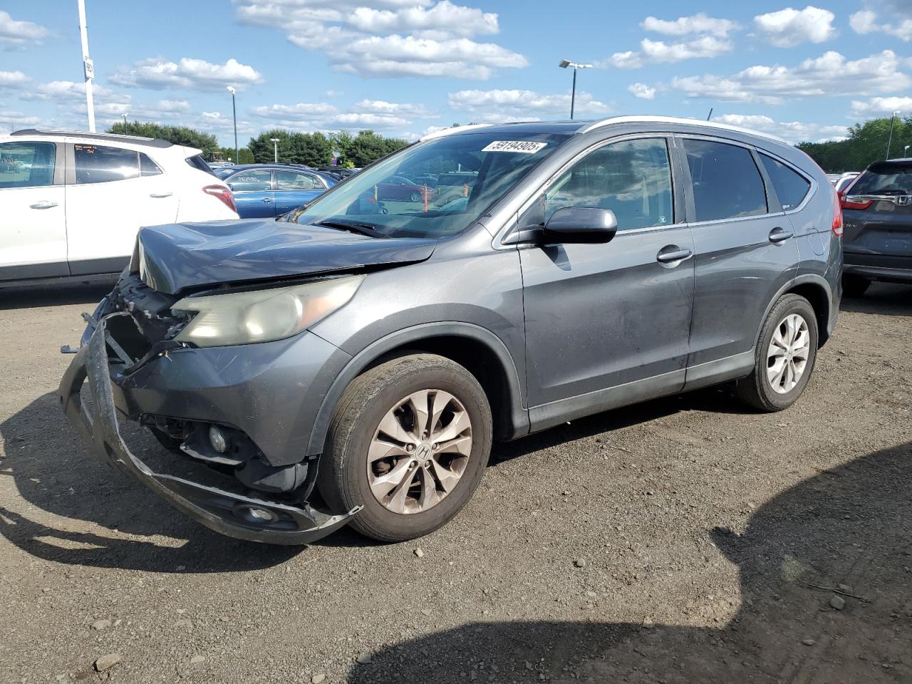 2012 Honda Cr-V Exl de vânzare în East Granby, CT - Rear End