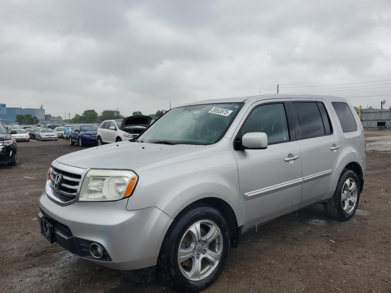 2015 Honda Pilot Exl იყიდება Des Moines-ში, IA - Side