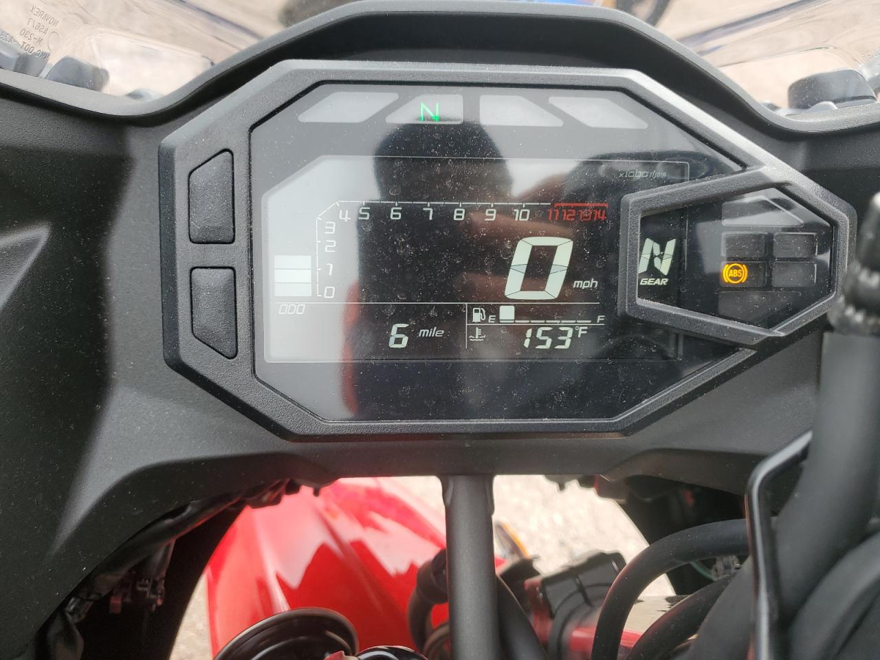 2025 Kawasaki Ex500 VIN: ML5EXGG10SDA60068 Lot: 59182125