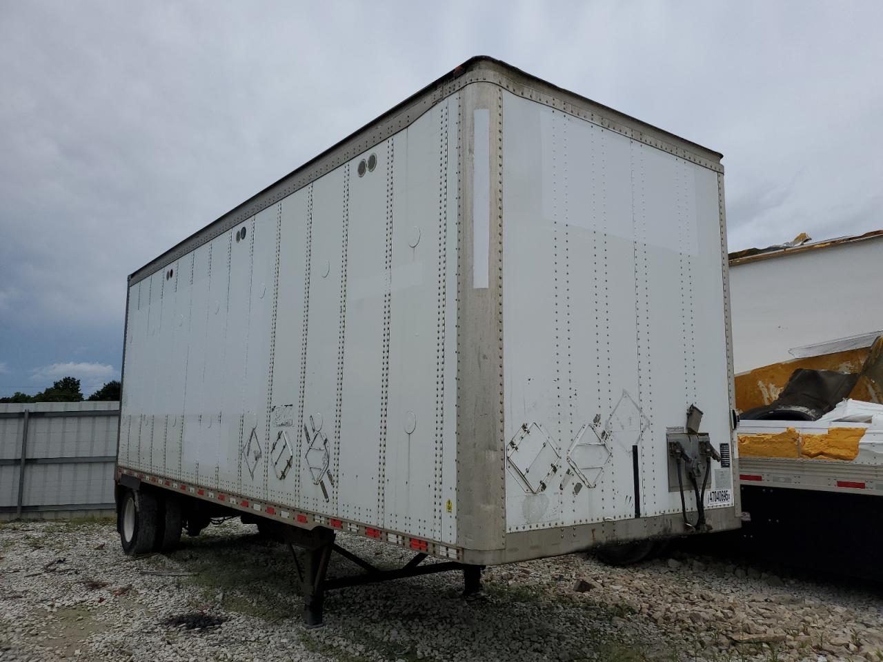2009 Wabash Dvdbhpc Dry Van Trailer en Venta en Rogersville, MO - Rear End