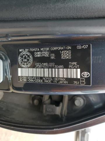 2007 TOYOTA YARIS   