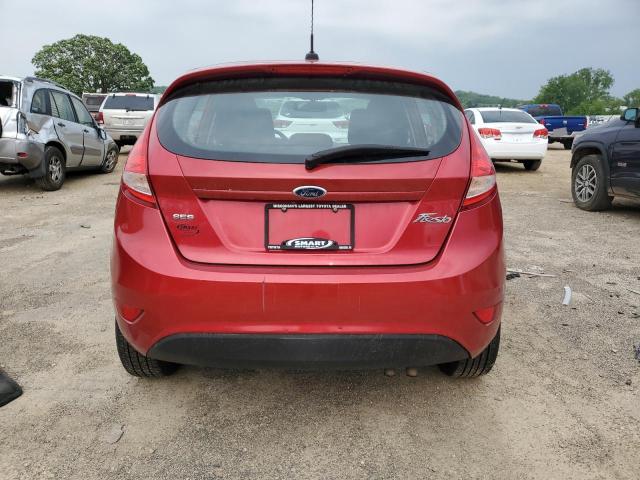  FORD FIESTA 2012 Czerwony