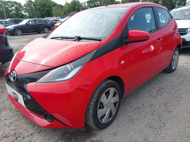 2017 TOYOTA AYGO X-PLA for sale at Copart WOLVERHAMPTON