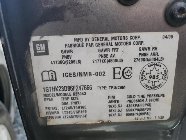 2006 GMC SIERRA K2500 HEAVY DUTY  