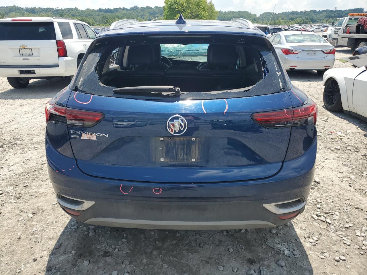 2022 Buick Envision Essence VIN: LRBFZPR41ND031769 Lot: 62291385