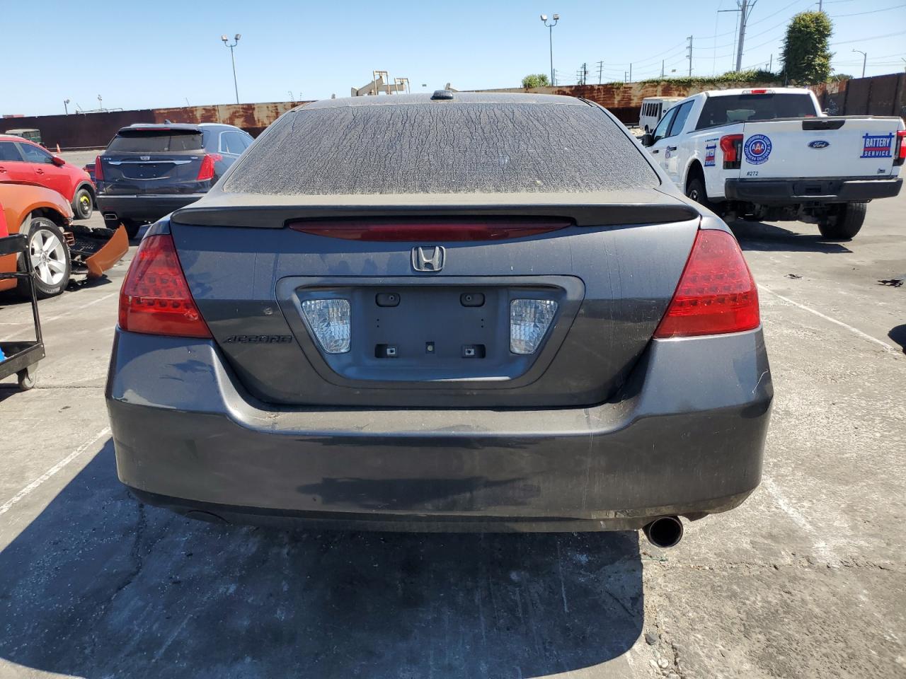 2007 Honda Accord Ex VIN: 1HGCM56897A171993 Lot: 62957605