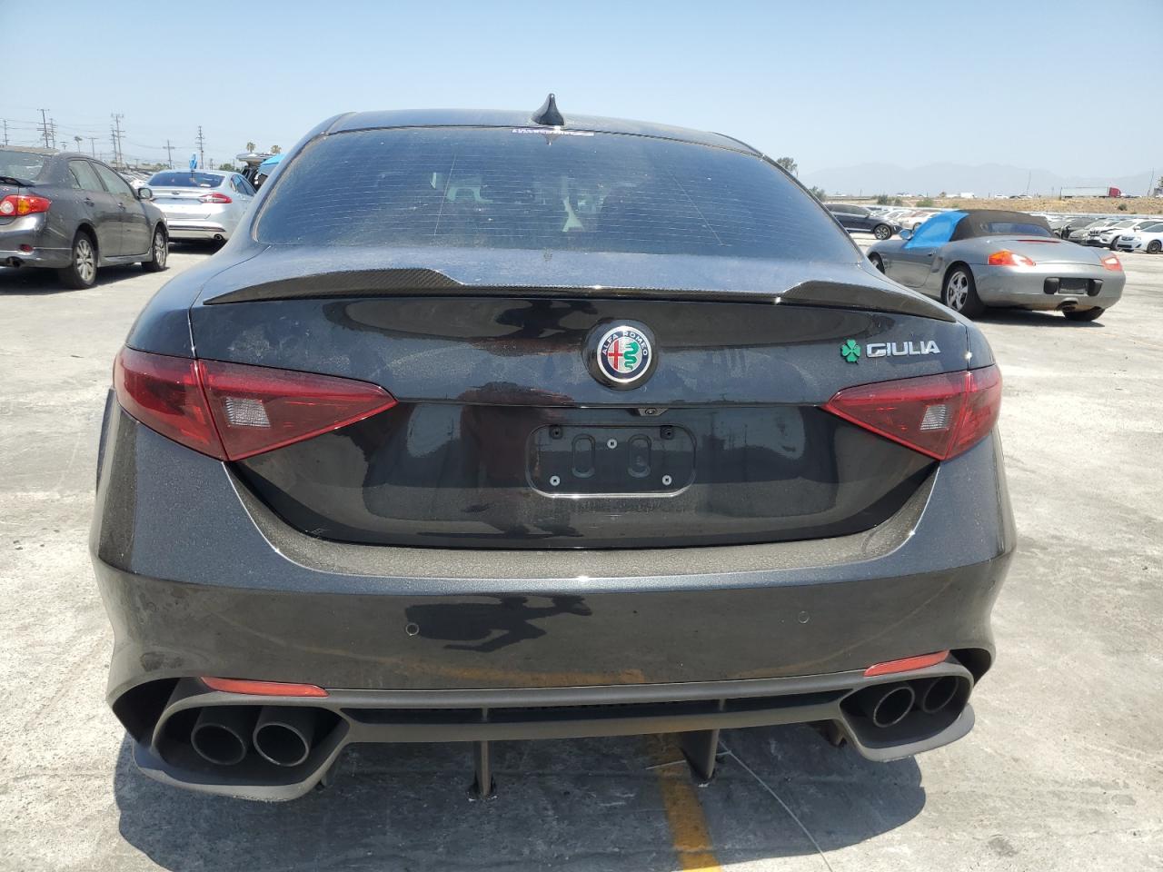 2017 Alfa Romeo Giulia Quadrifoglio VIN: ZARFAEAV0H7548281 Lot: 61817495