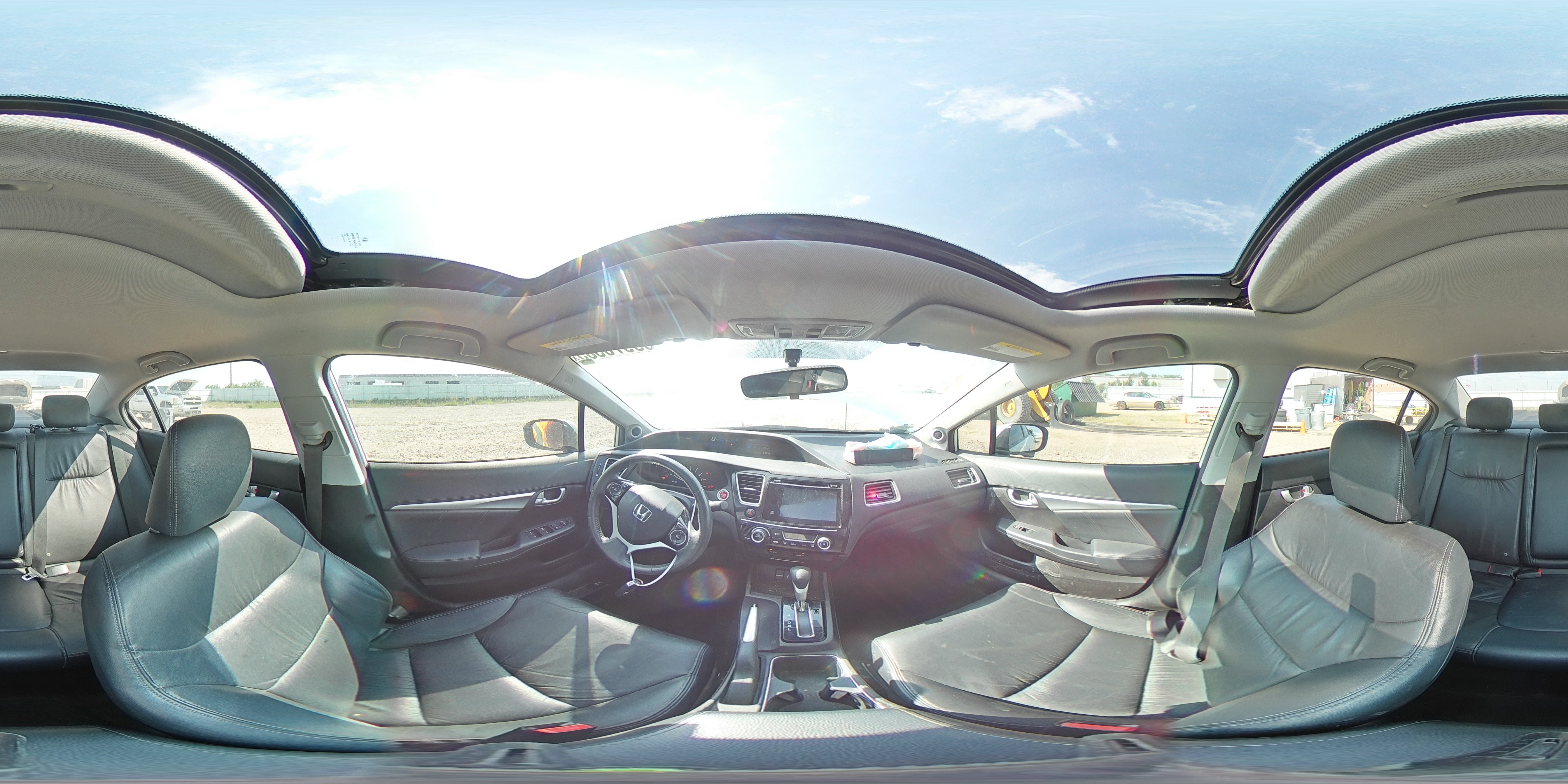 2014 Honda Civic Exl VIN: 19XFB2F98EE216957 Lot: 59970585